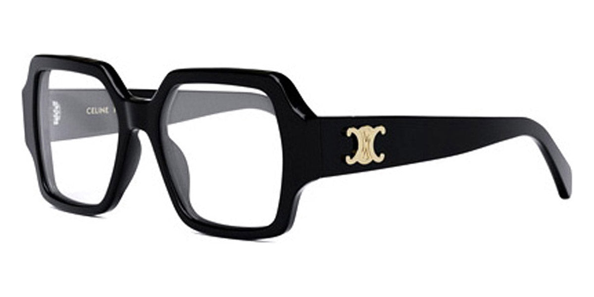 Celine® CL50131F CEL CL50131F 001 52 - Shiny Black Eyeglasses