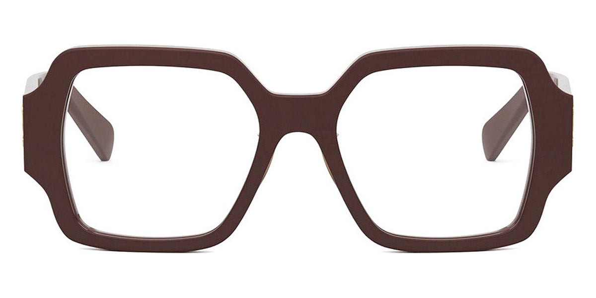 Celine® CL50131F CEL CL50131F 048 52 - Shiny Brown Eyeglasses