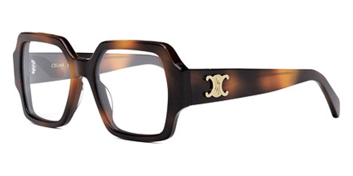 Celine® CL50131F CEL CL50131F 053 52 - Shiny Havana Eyeglasses
