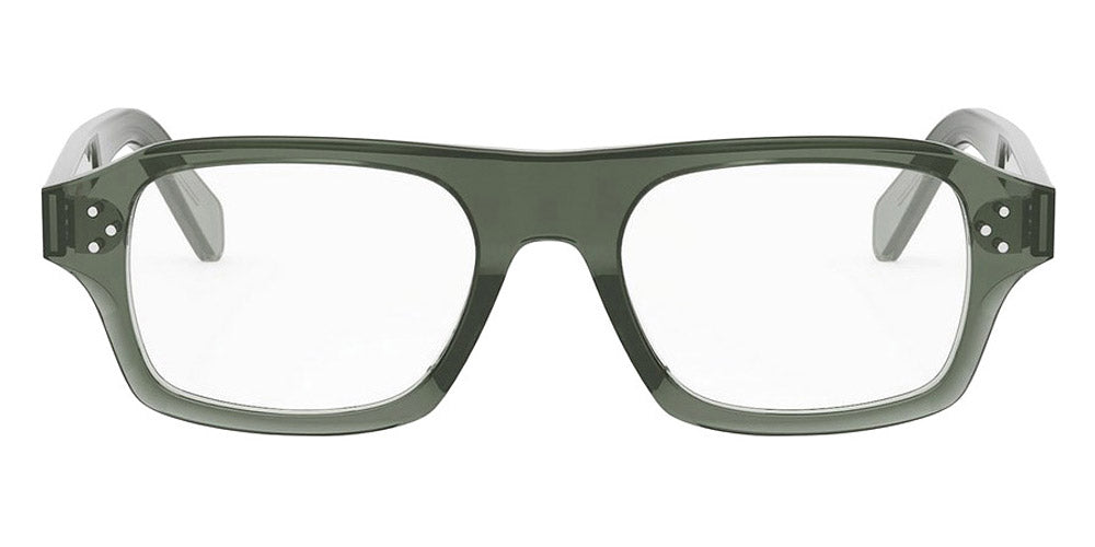 Celine® Cl50137I CEL CL50137I 093 51 - 093 Shiny Green Eyeglasses