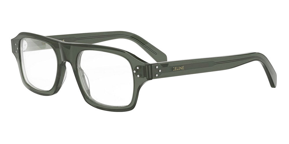 Celine® Cl50137I CEL CL50137I 093 51 - 093 Shiny Green Eyeglasses