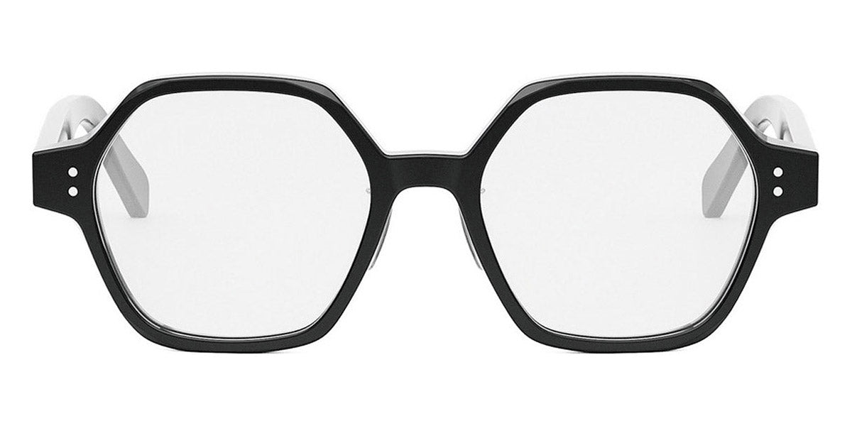 Celine® CL50142F CEL CL50142F 001 51 - Shiny Black Eyeglasses