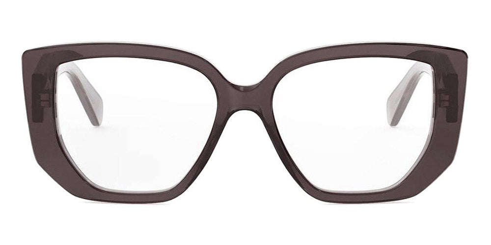 Celine® CL50146I CEL CL50146I 045 53 - 045 Shiny Brown Eyeglasses