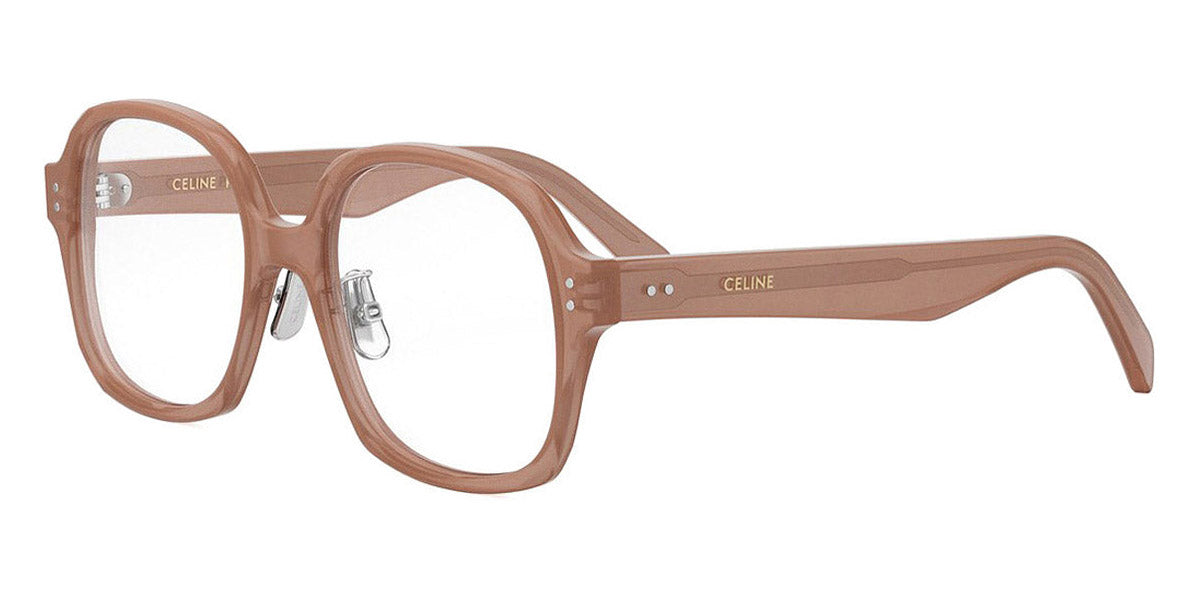 Celine® CL50151F CEL CL50151F 045 53 - 045 Shiny Opaline Pink Eyeglasses