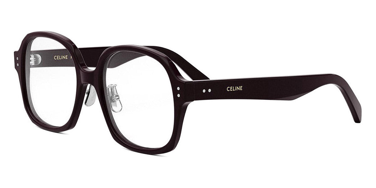 Celine® CL50151F CEL CL50151F 069 53 - 069 Shiny Bordeaux Eyeglasses