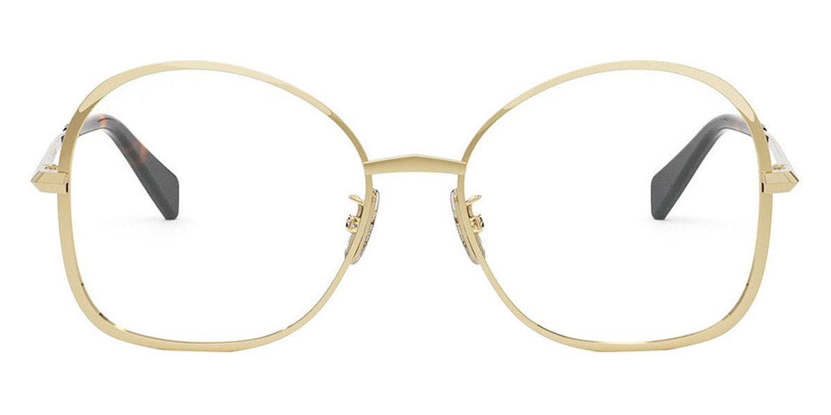 Celine® CL50152U CEL CL50152U 030 56 - 030 Shiny Endura Gold Eyeglasses
