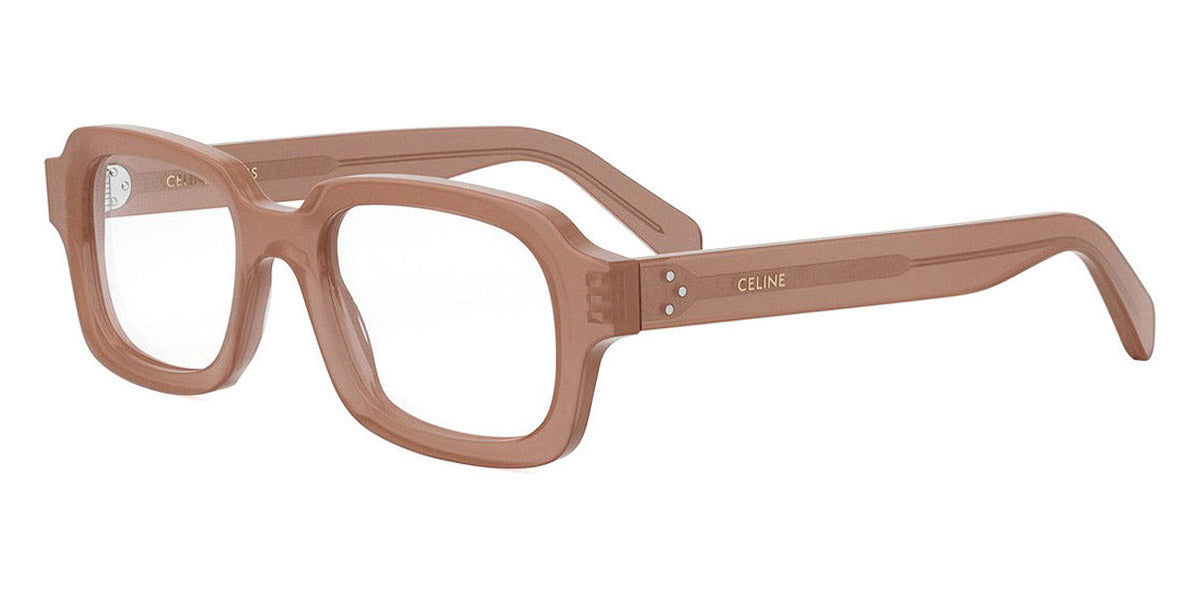 Celine® CL50153I CEL CL50153I 045 51 - 045 Shiny Opaline Pink Eyeglasses
