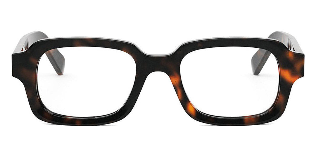 Celine® CL50153I CEL CL50153I 052 51 - 052 Shiny Dark Havana Eyeglasses