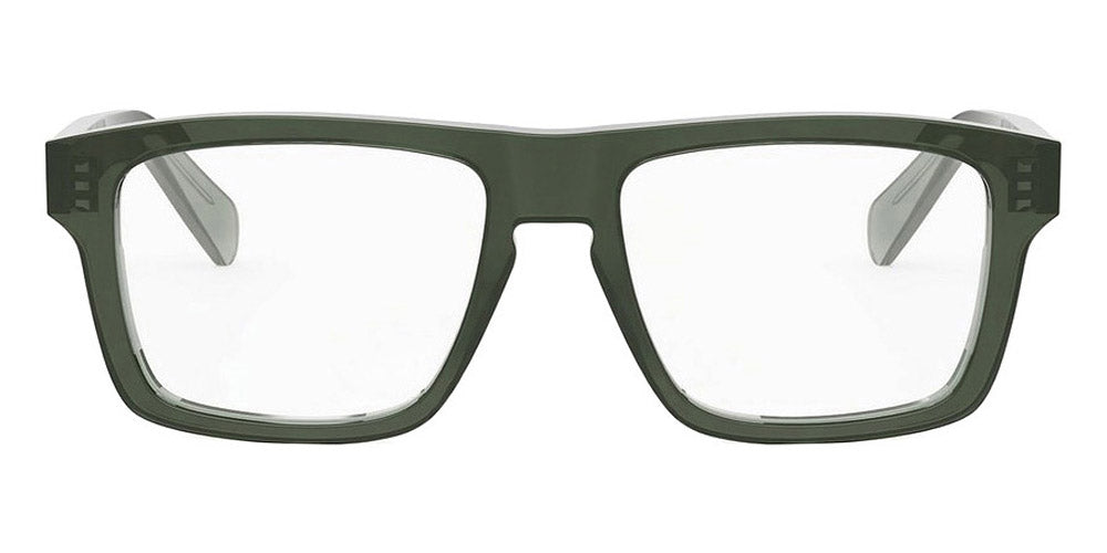 Celine® CL50160I CEL CL50160I 093 53 - 093 Shiny Green Eyeglasses