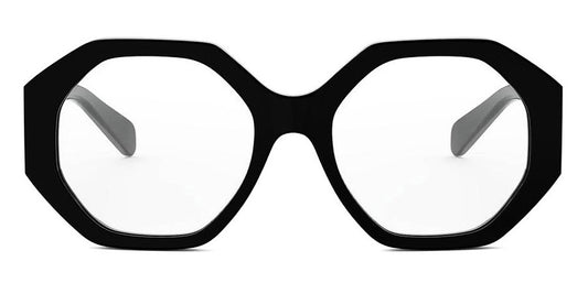 Celine® CL50161I CEL CL50161I 001 54 - 001 Shiny Black Eyeglasses