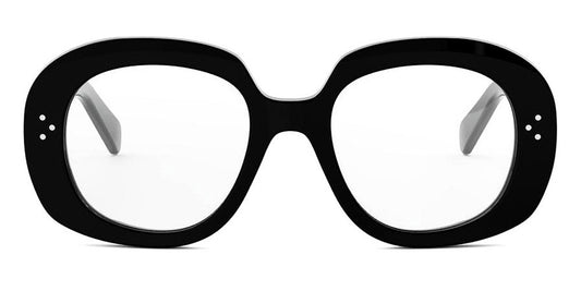 Celine® CL50162I CEL CL50162I 001 51 - 001 Shiny Black Eyeglasses
