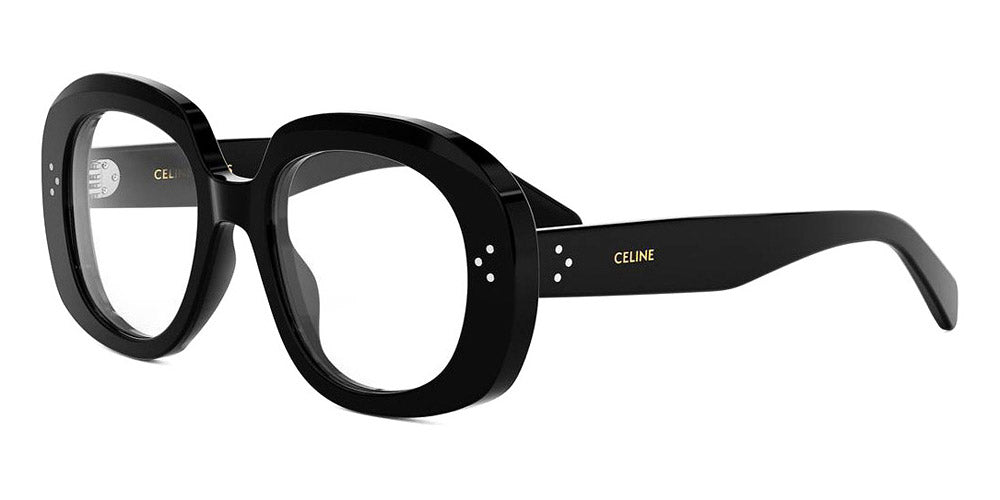 Celine® CL50162I CEL CL50162I 001 51 - 001 Shiny Black Eyeglasses