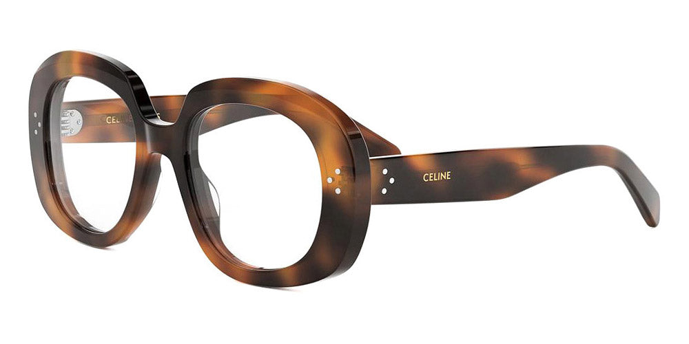 Celine® CL50162I CEL CL50162I 053 51 - 053 Shiny Havana Eyeglasses
