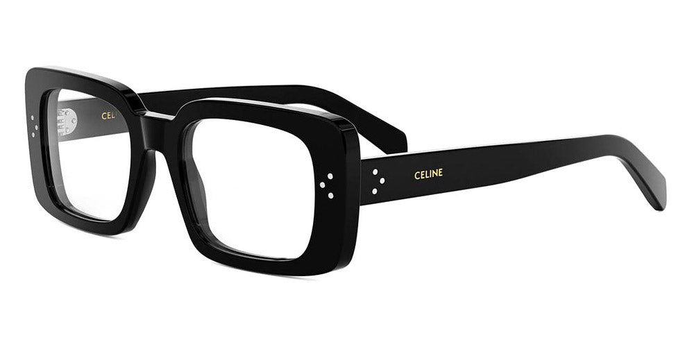 Celine® CL50163I CEL CL50163I 001 51 - 001 Shiny Black Eyeglasses