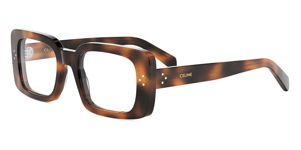 Celine® CL50163I CEL CL50163I 053 51 - 053 Shiny Havana Eyeglasses