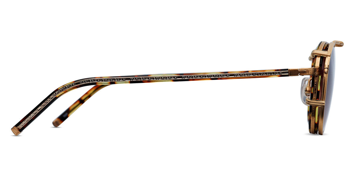 Matsuda® CL3006 CLIP MTD CL3006 CLIP Matte Gold/Brown Gradient 47 - Matte Gold / Brown Gradient Sunglasses