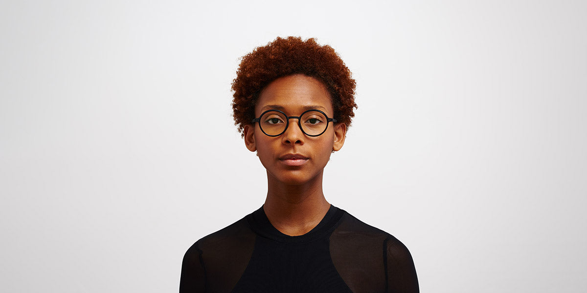 Mykita® DAYO MYK DAYO A6 Black/Black 46 - A6 Black/Black Eyeglasses