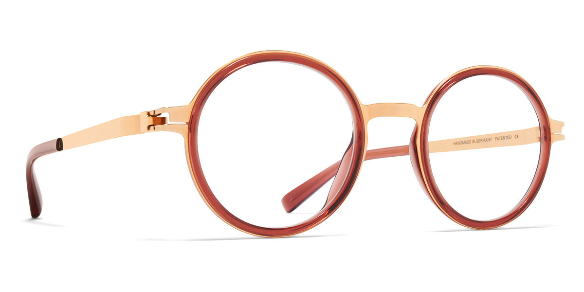 Mykita® DAYO MYK DAYO A60 Champagne Gold/Pine Honey 46 - A60 Champagne Gold/Pine Honey Eyeglasses