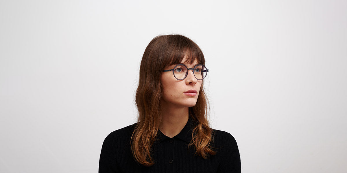 Mykita® DAYO MYK DAYO A62 Indigo/Deep Ocean 46 - A62 Indigo/Deep Ocean Eyeglasses