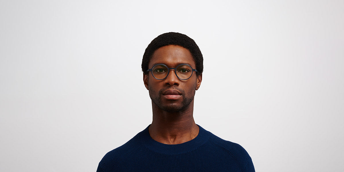 Mykita® DAYO MYK DAYO A62 Indigo/Deep Ocean 46 - A62 Indigo/Deep Ocean Eyeglasses