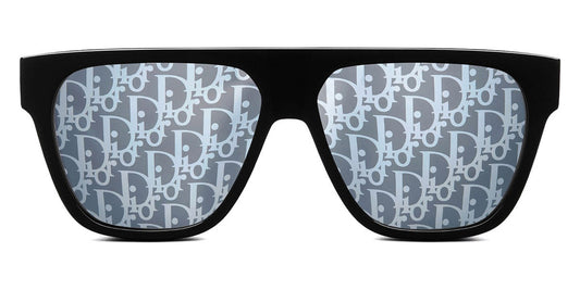 Dior® DiorB23 S3I DB23S3IRT_10B8 57 - Shiny Black Sunglasses