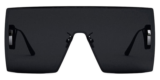 Dior® 30Montaigne M1U D 30MTM1UXR H0A0 142 - Shiny Gun/ Lenses Smoke Organic Sunglasses