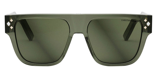 Dior® CD DIAMOND S6I CD CD DIAMOND S6I 55C0 55 - Shiny Green / Lenses Green Organic Sunglasses