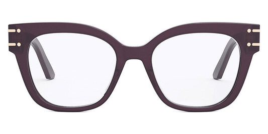 Dior® DIORSIGNATUREO B2I CD DIORSIGNATUREO B2I 2000 51 - Shiny Havana / Lenses Clear Organic Eyeglasses