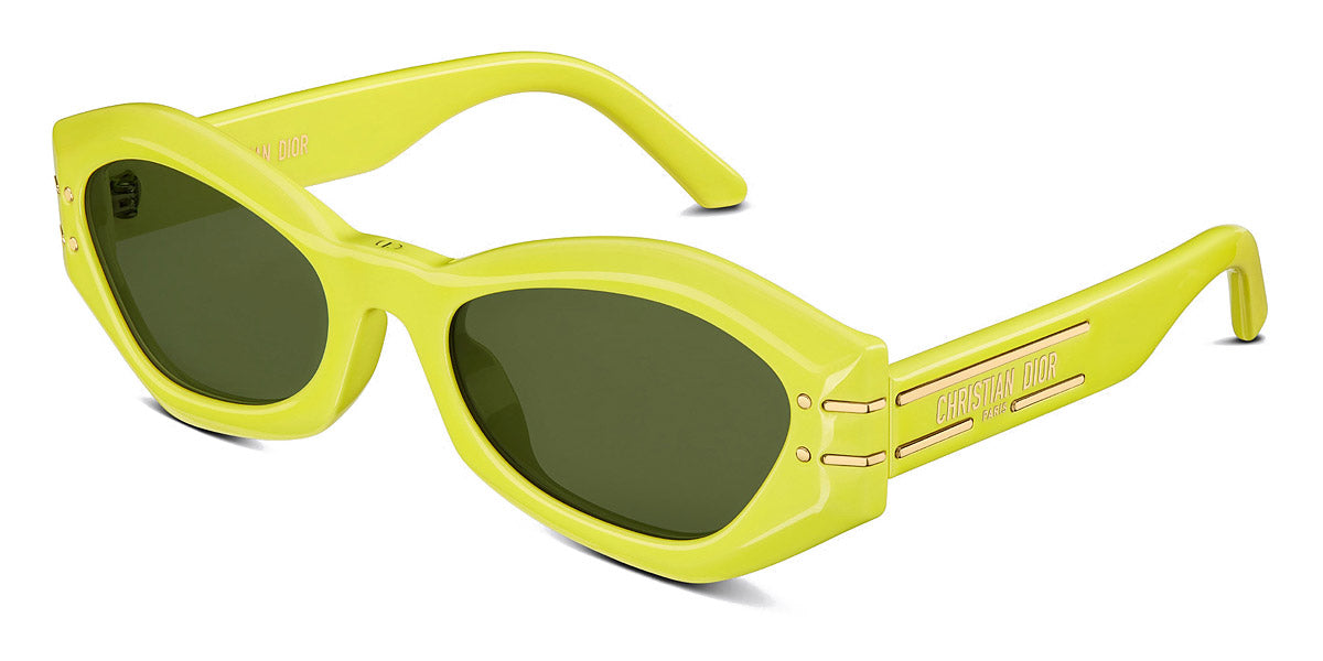 Dior® DiorSignature B1U CD DIORSGNTR B1U 66C0 55 - Pop Yellow Sunglasses
