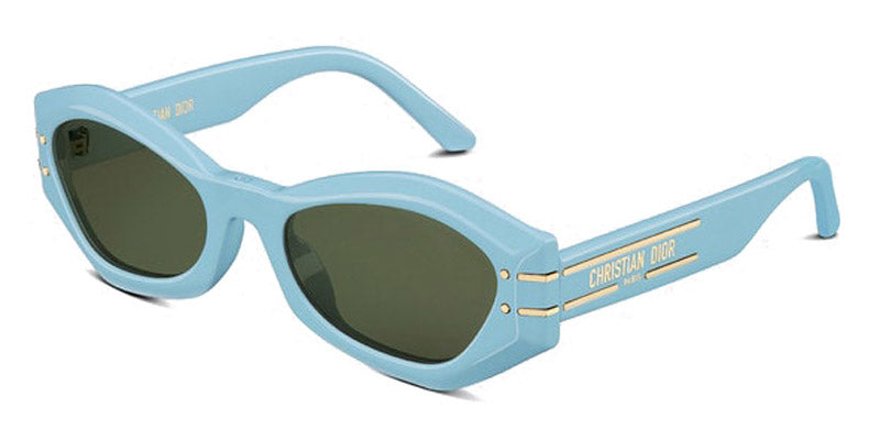 Dior® DiorSignature B1U CD DIORSGNTR B1U 80C0 55 - Light Blue Sunglasses