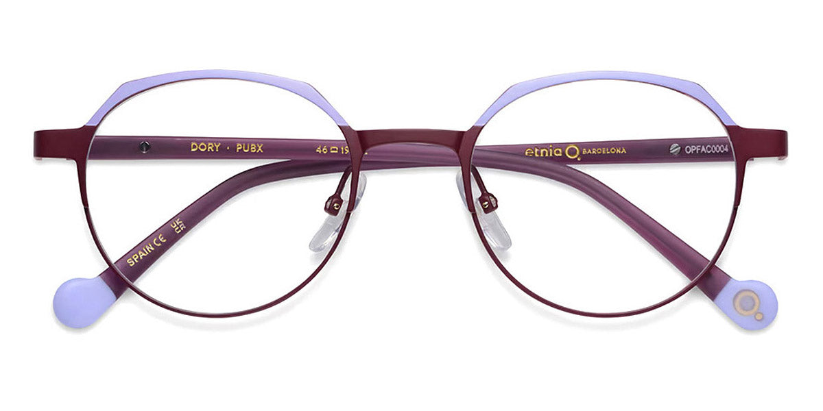 Etnia Barcelona® Dory ETB 4 DORY 46O PUBX - PUBX Purple/Red Eyeglasses
