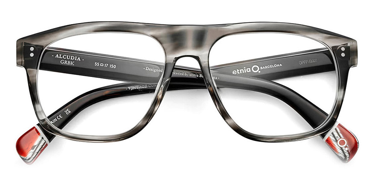 Etnia Barcelona® Alcudia ETB 5 ALCUDI 55O GRBK - GRBK Green/Black Eyeglasses