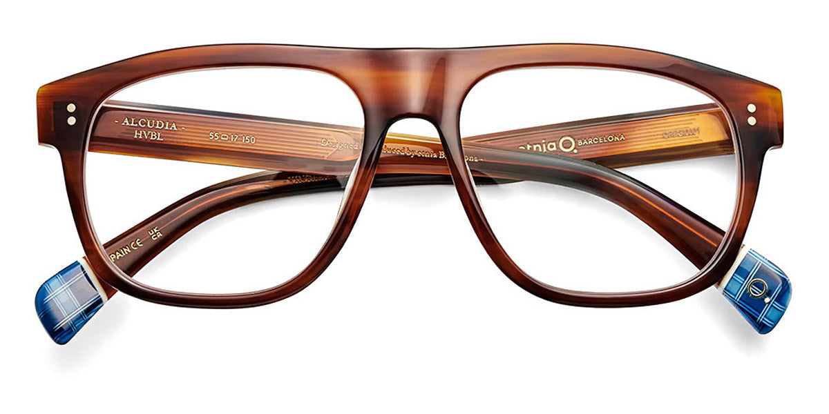 Etnia Barcelona® Alcudia ETB 5 ALCUDI 55O HVBL - HVBL Havana/Blue Eyeglasses
