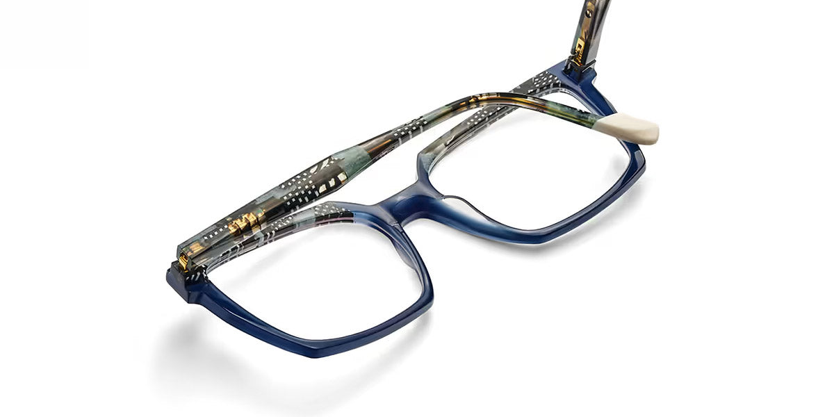 Etnia Barcelona® Apfel ETB 5 APFEL 54O BLBK - BLBK Blue/Black Eyeglasses