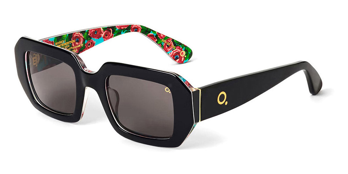 Etnia Barcelona® Roses 1 ETB 5 ROSES1 50S BK - BK Black Sunglasses