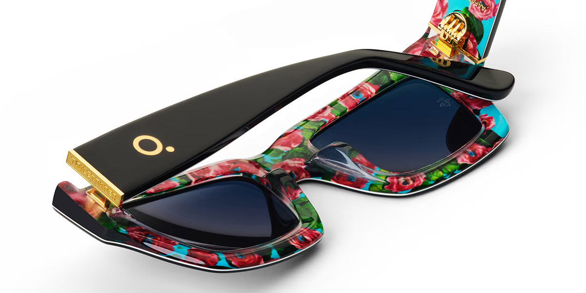Etnia Barcelona® Roses 2 ETB 5 ROSES2 49S BK - BK Black Sunglasses