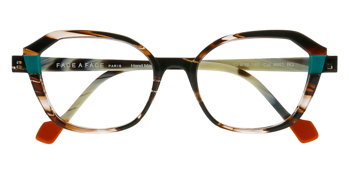 Face A Face® BLINK 2 FAF BLINK 2 4861 52 - Havana Storm Tortoise (4861) Eyeglasses