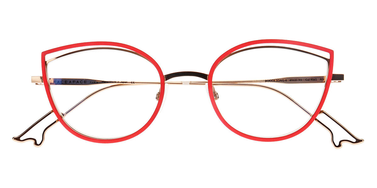 Face A Face® BOCCA SONG 4 FAF BOCCA SONG 4 9065 49 - Fluo Coral (9065) Eyeglasses