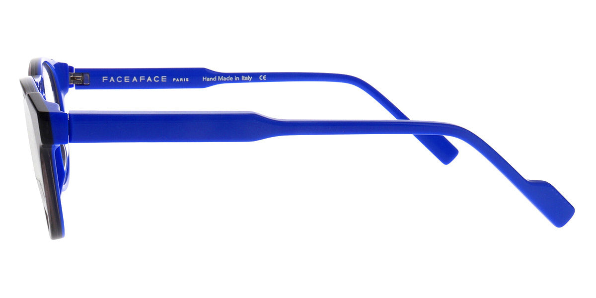 Face A Face® GOTHAM 1 FAF GOTHAM 1 2816 48 - Gray Cloud Transaparent to Blue Flash (2816) Eyeglasses