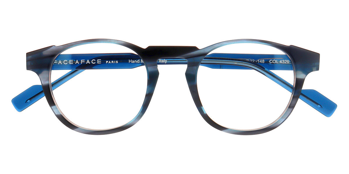 Face A Face® GOTHAM 1 FAF GOTHAM 1 4329 48 - Storm Tortoise (4329) Eyeglasses