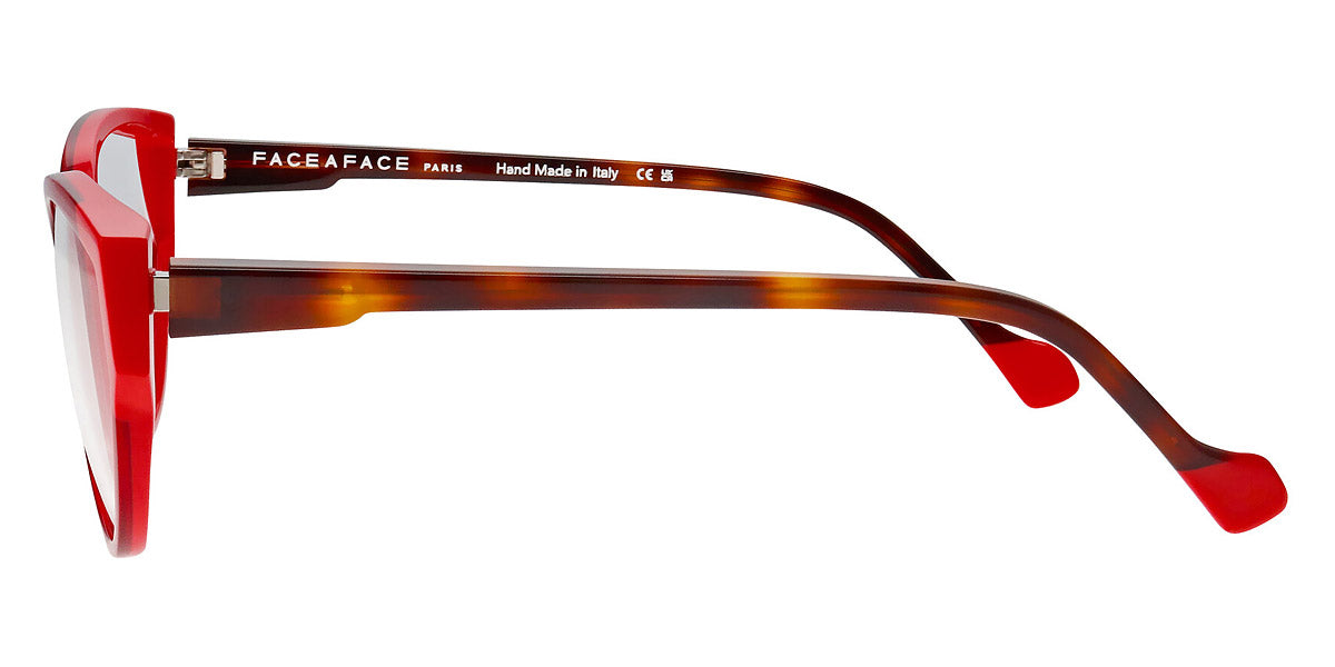 Face A Face® IPSSO 2 FAF IPSSO 2 2216 55 - Red Transparent/Flash Red (2216) Eyeglasses
