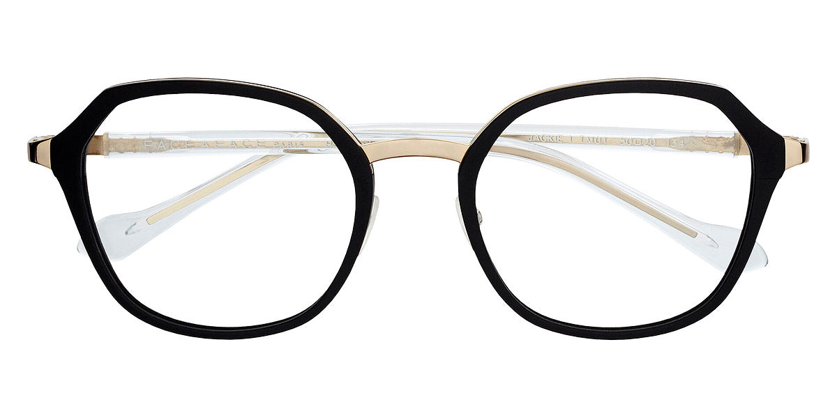 Face A Face® JACKIE 1 FAF JACKIE 1 TM01 50 - Ultra Matte Black (TM01) Eyeglasses