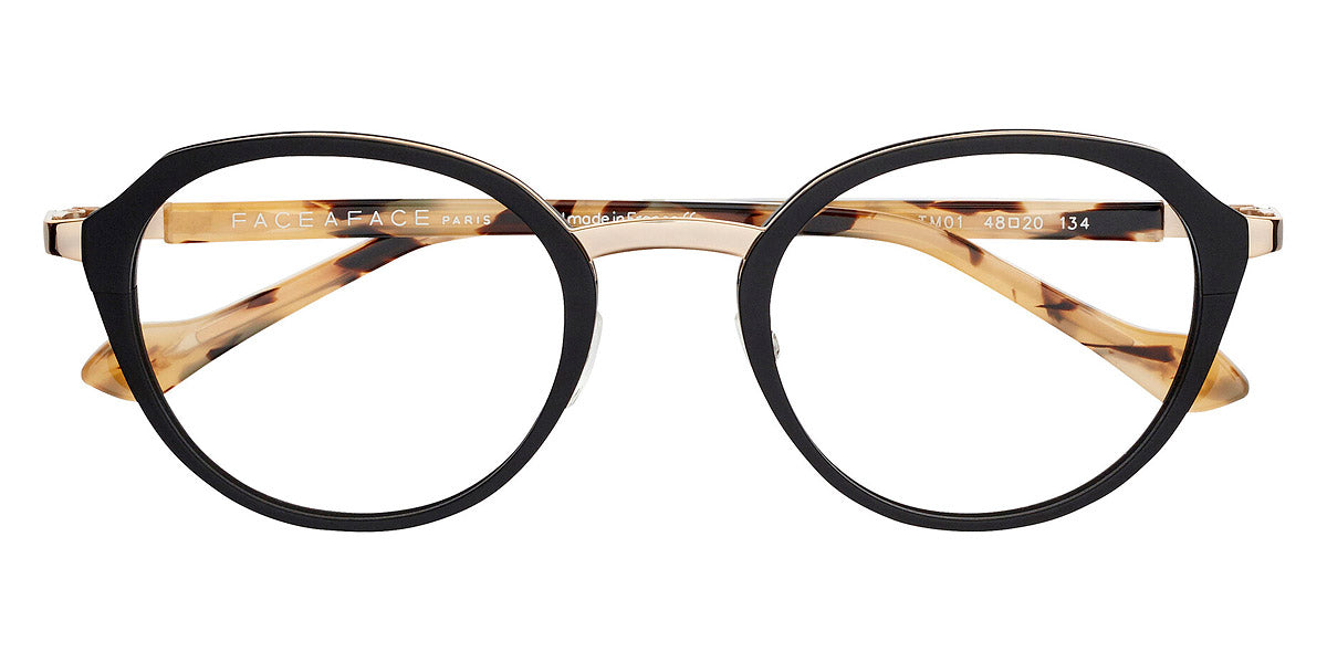Face A Face® JACKIE 2 FAF JACKIE 2 TM01 48 - Ultra Matte Black (TM01) Eyeglasses
