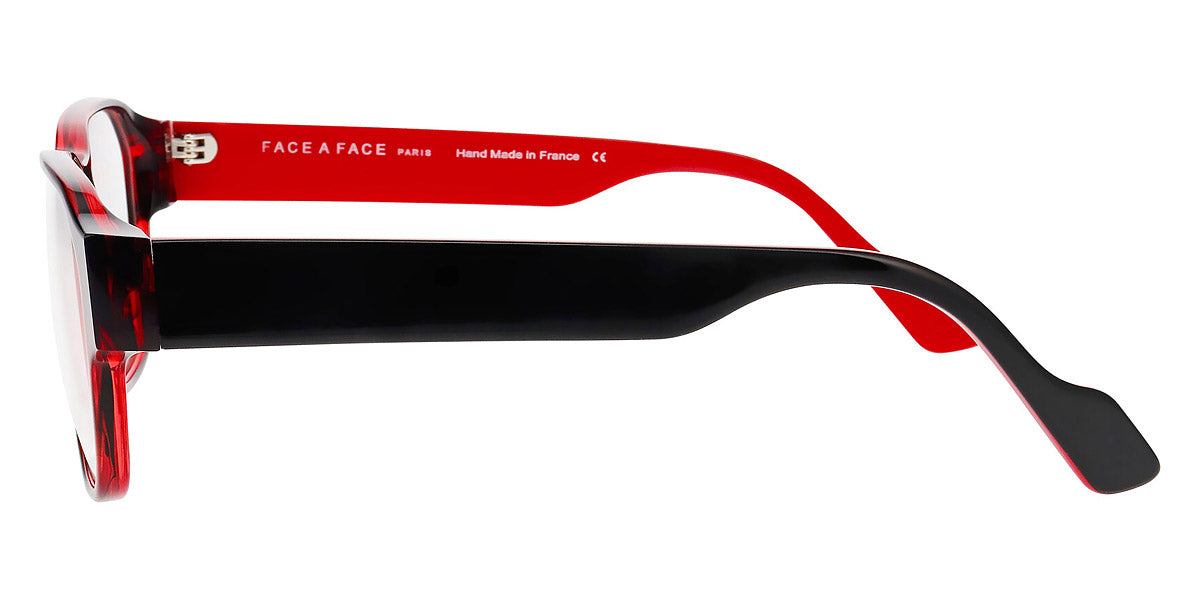 Face A Face® JAMES 2 FAF JAMES 2 1074 57 - Red Transparent Tortoise (1074) Eyeglasses