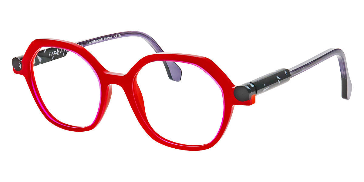 Face A Face® KYOTO 2 FAF KYOTO 2 0656 50 - Rose Fuchsia/Orange (0656) Eyeglasses