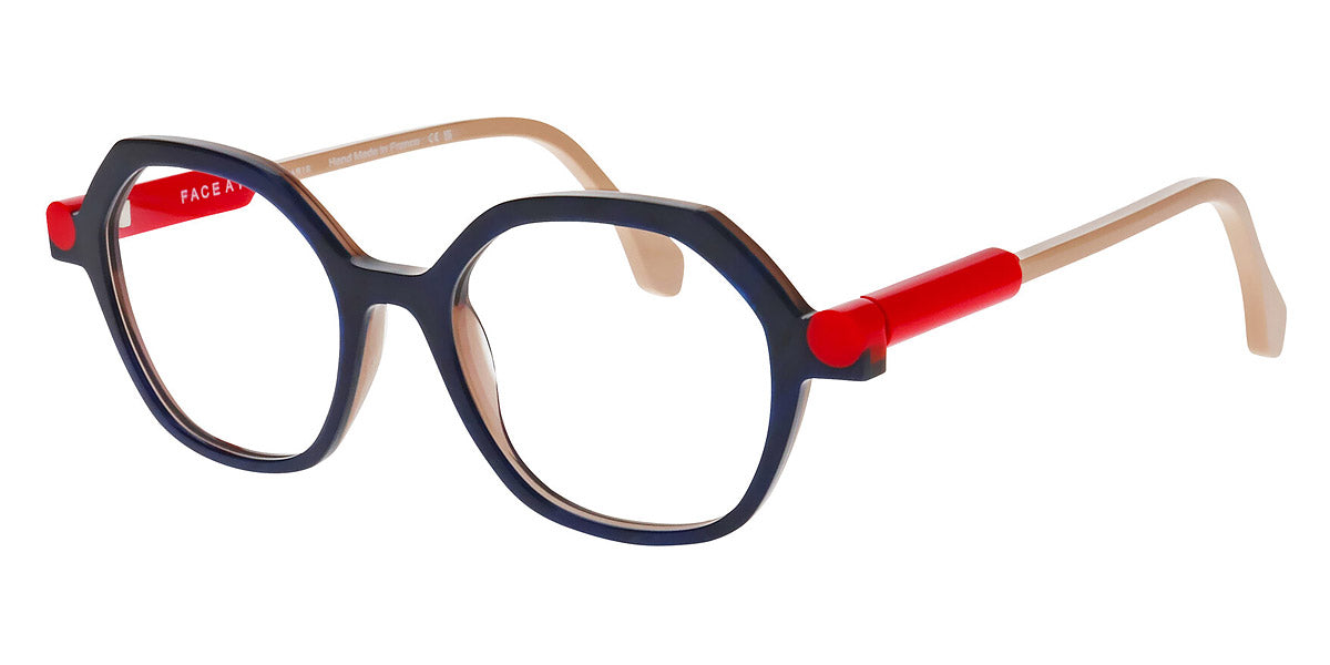 Face A Face® KYOTO 2 FAF KYOTO 2 5541 50 - Blue Marble (5541) Eyeglasses