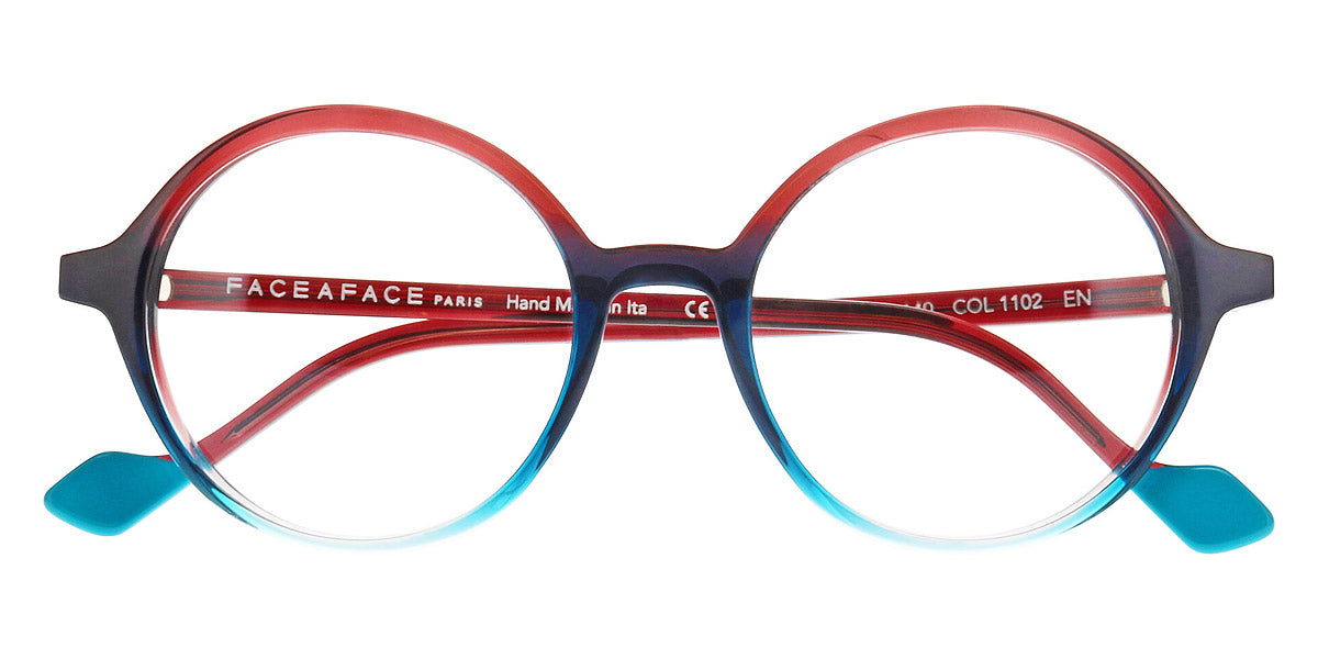 Face A Face® NORMA 1 FAF NORMA 1 1102 50 - Frozen Bordeaux Degrade (1102) Eyeglasses