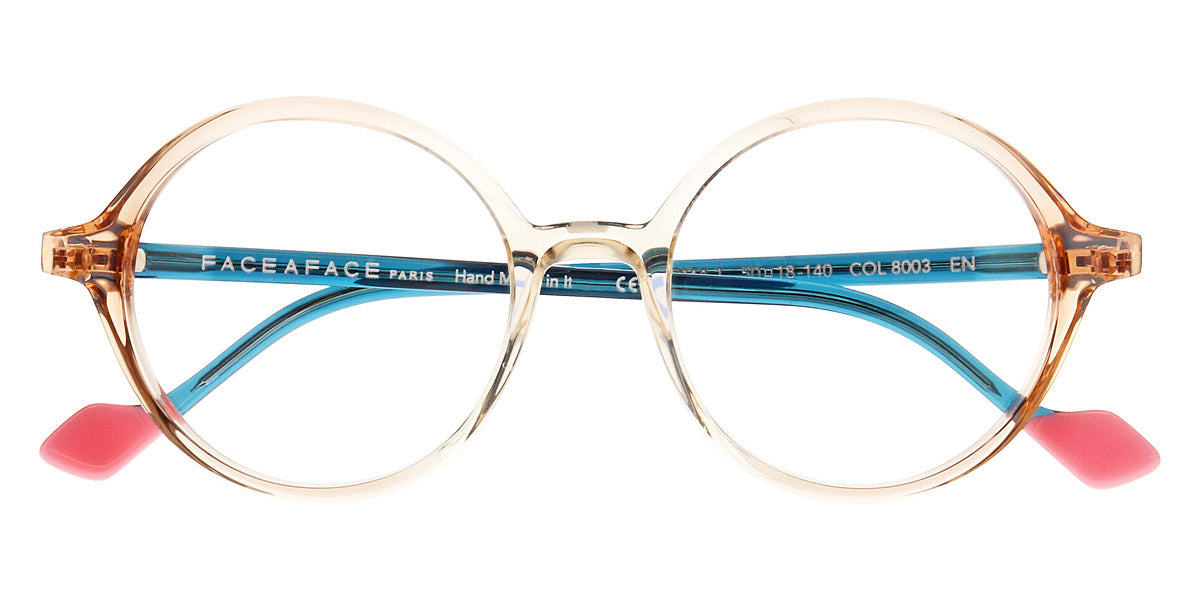 Face A Face® NORMA 1 FAF NORMA 1 8003 50 - Gradient Peche Vertical (8003) Eyeglasses