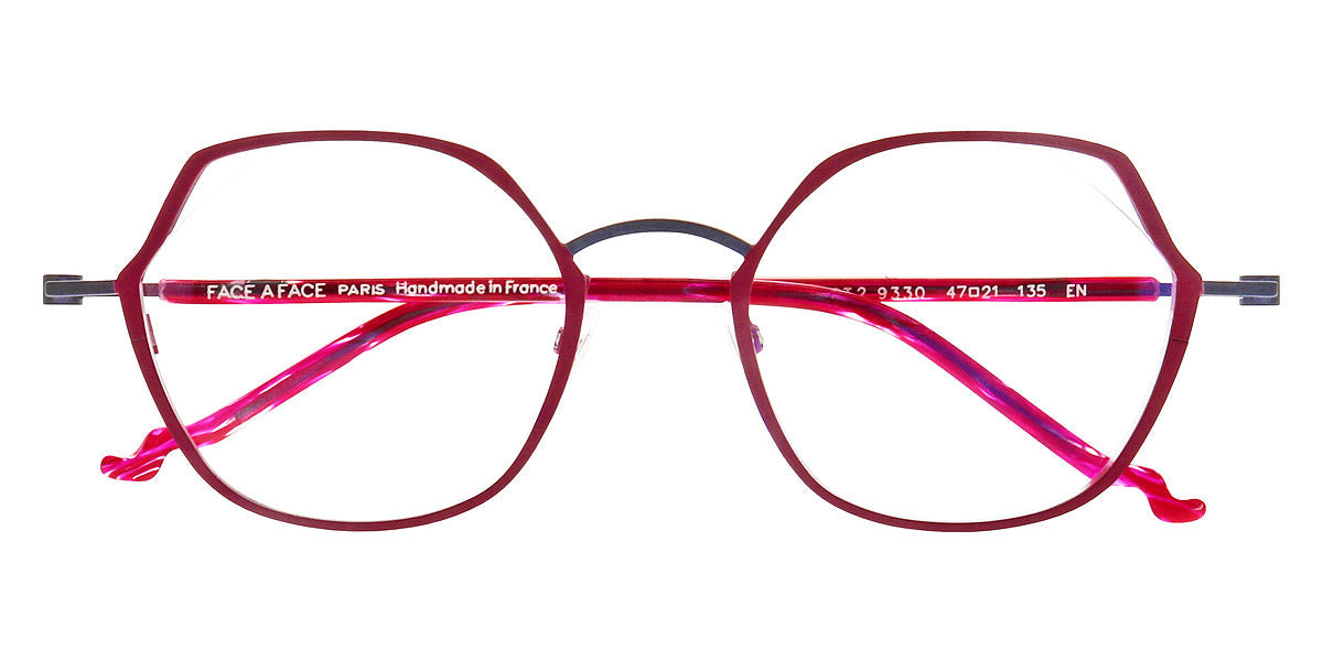 Face A Face® TWIST 2 FAF TWIST 2 9330 47 - Blackcurrant (9330) Eyeglasses