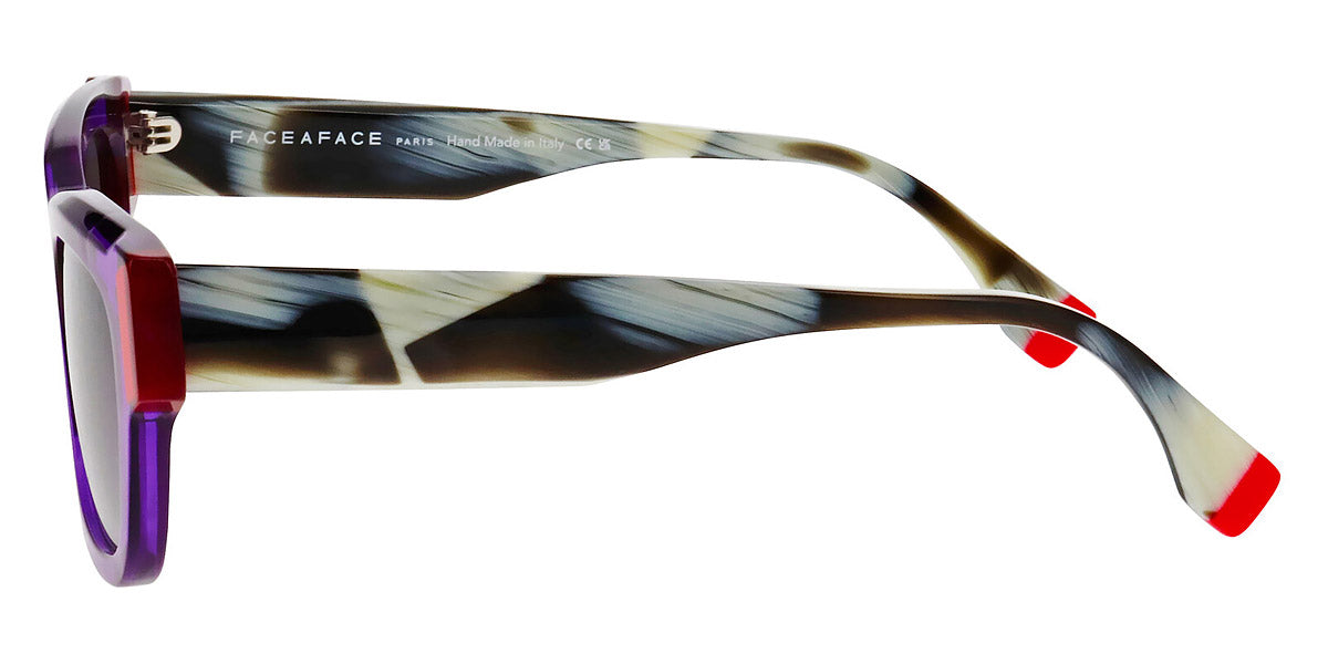 Face A Face® VERSO 1 FAF VERSO 1 0332 52 - Transparent Amethyst (0332) Sunglasses